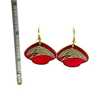 VINTAGE Laurel Burch earrings